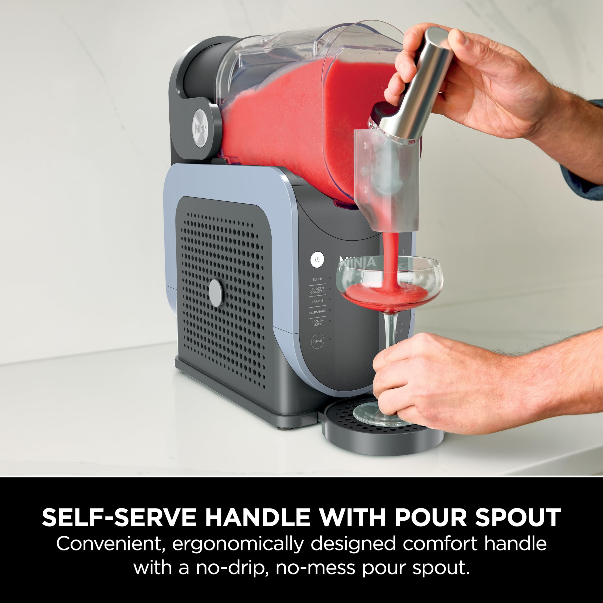 Ninja SLUSHi Frozen Drinks Maker, Create Slush, Frozen Cocktails, Frappé, Milkshakes & Frozen Juice