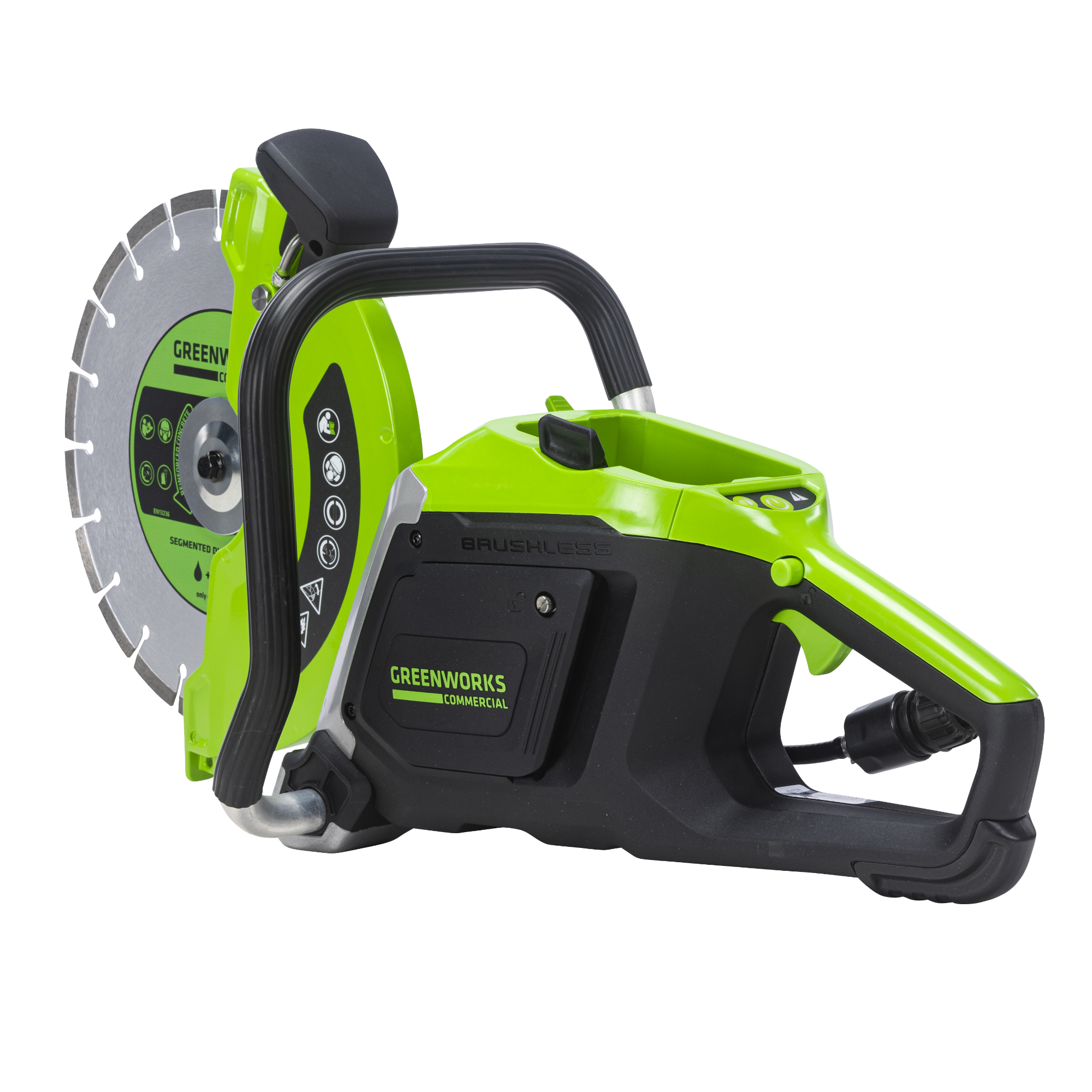 82V 12" Power Cutter Kit with 4Ah Battery and Dual Port Charger | 82PC12-4DP